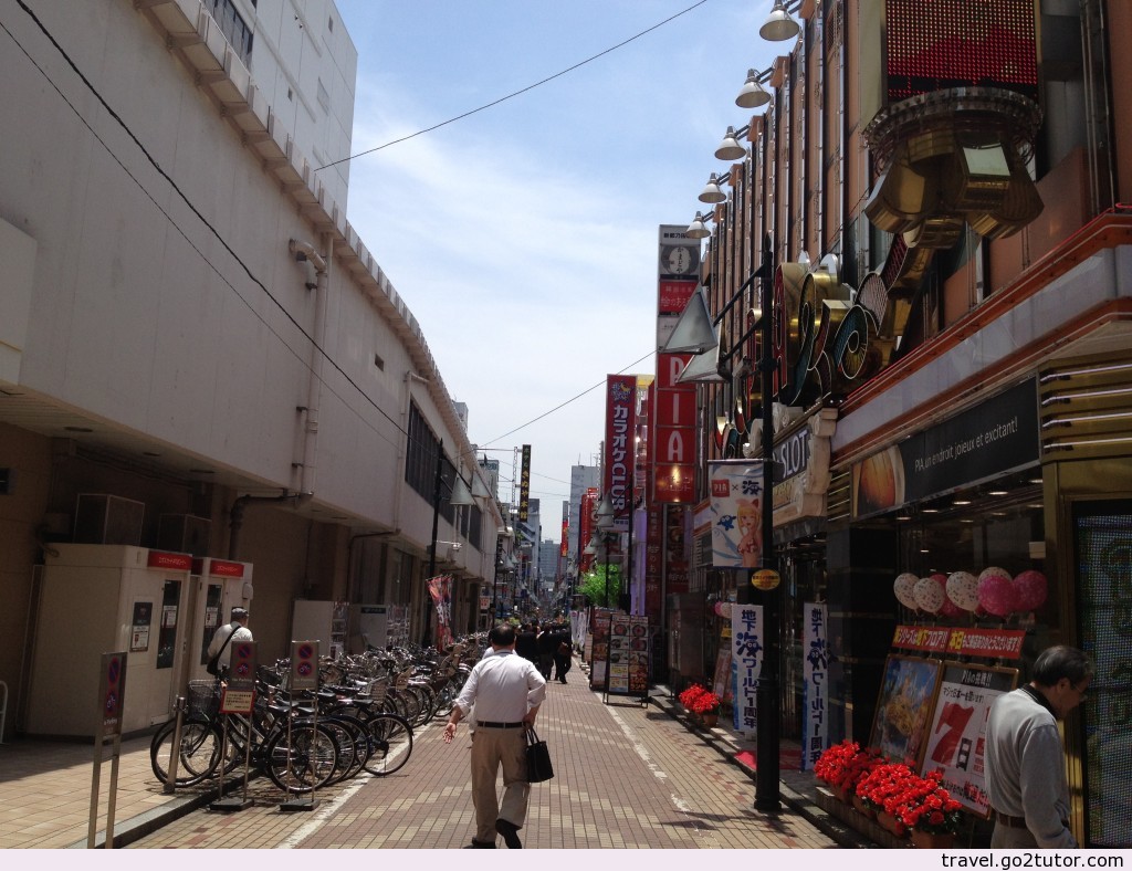 上野街頭